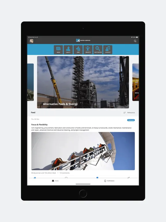 صور Matrix Service iPad 