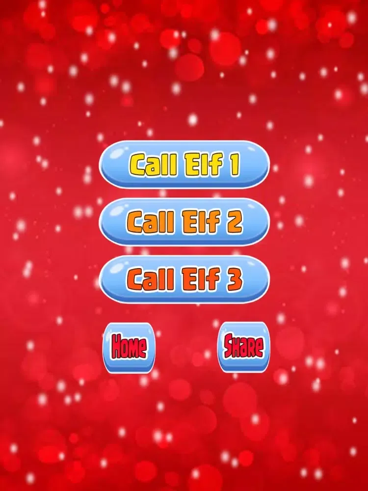 Tangkapan layar Calling the elf on the shelf. iPad 