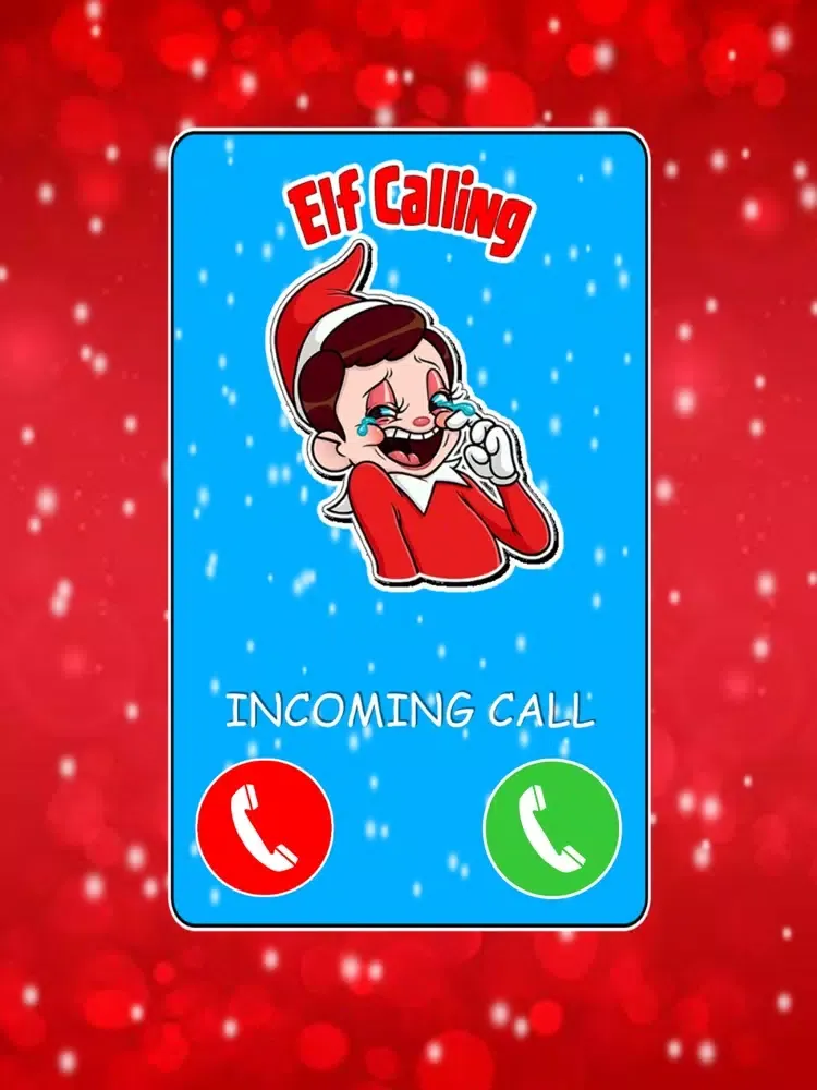 Tangkapan layar Calling the elf on the shelf. iPad 