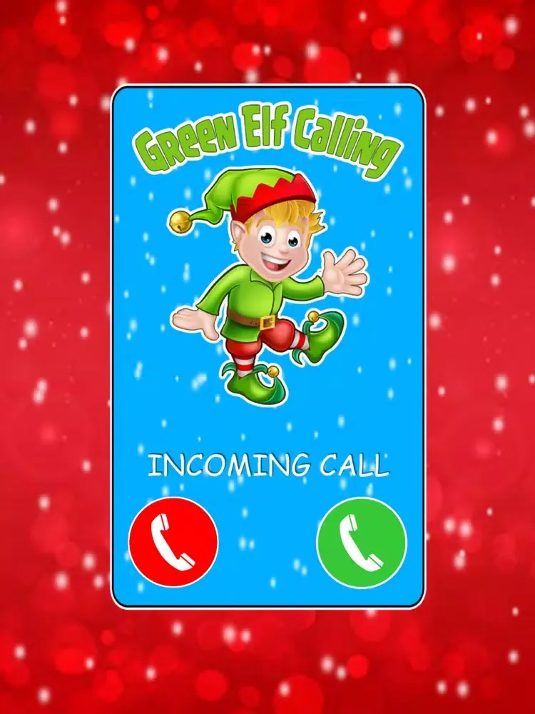 Tangkapan layar Calling the elf on the shelf. iPad 