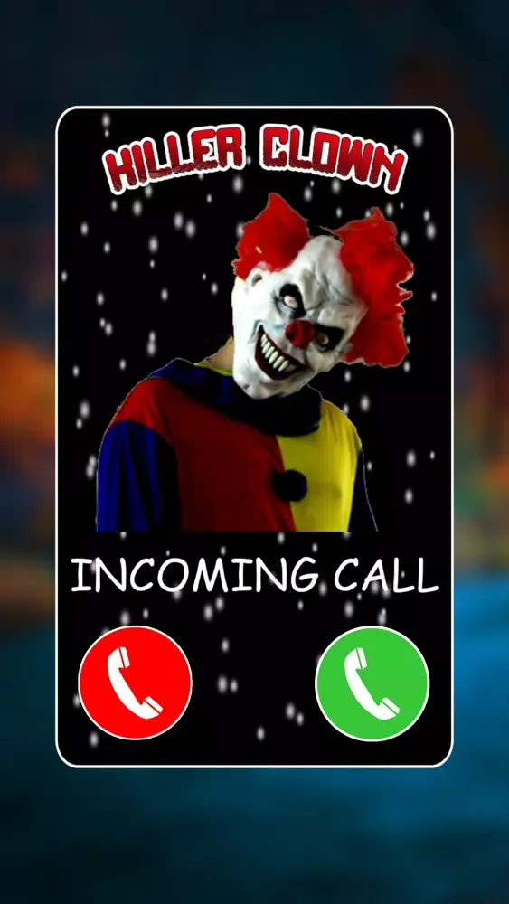 Call Killer Clown - Scary Call स्क्रीनशॉट