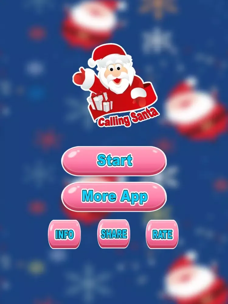 Calling Santa Claus. iPad  スクリーンショット
