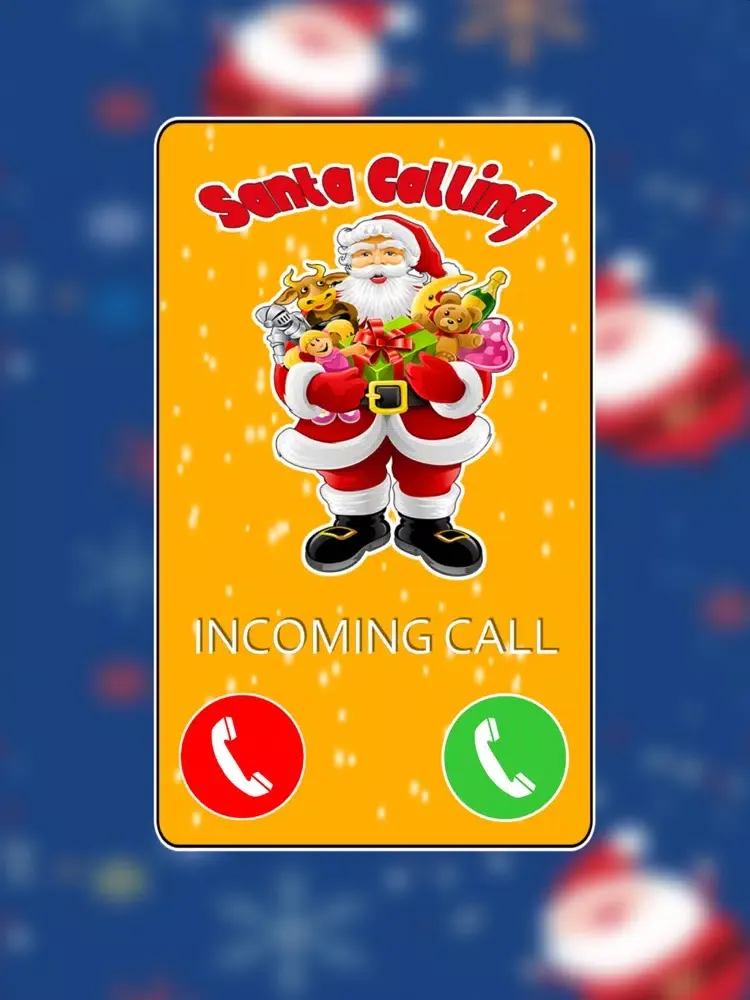 Calling Santa Claus. iPad  スクリーンショット