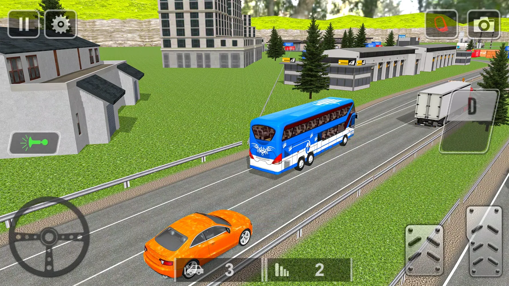 Euro Bus Games Bus Simulator スクリーンショット