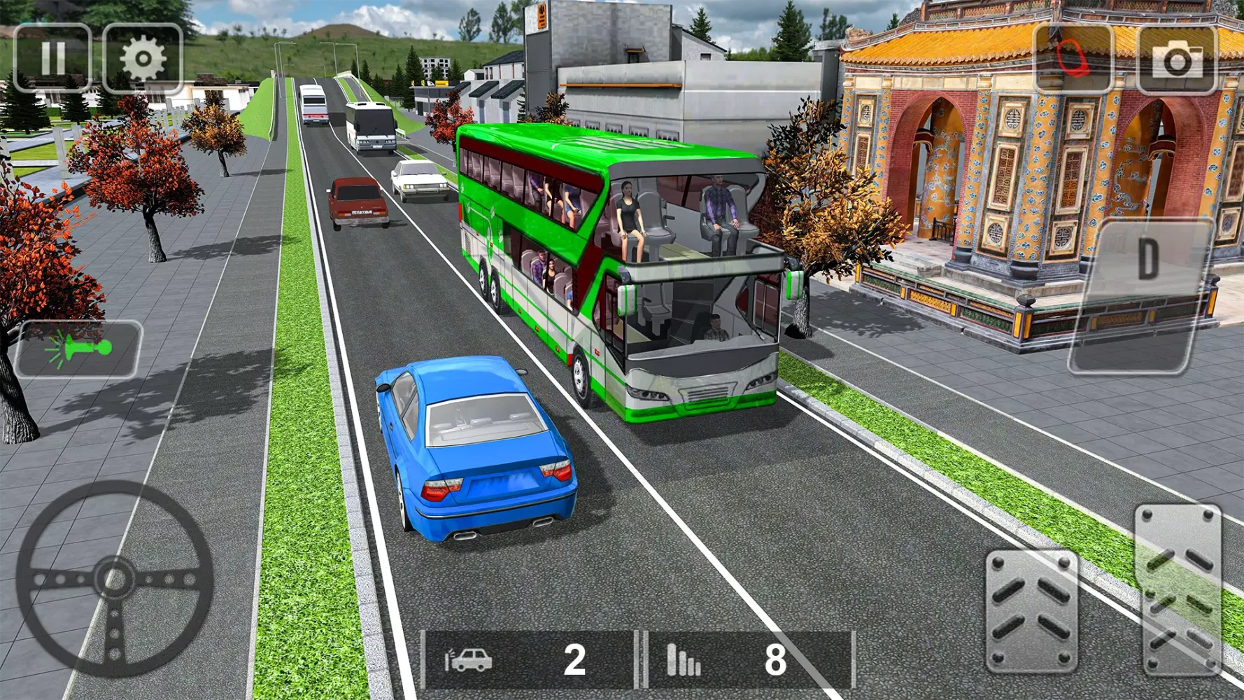 Euro Bus Games Bus Simulator スクリーンショット