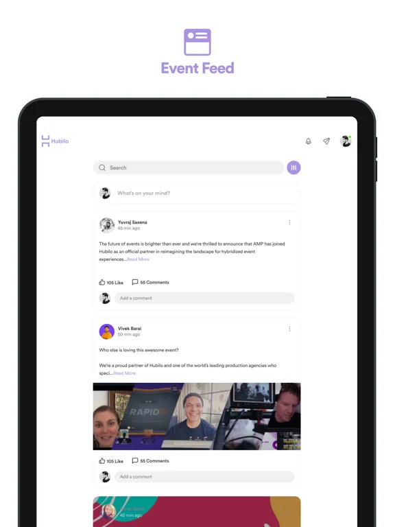 Tangkapan skrin Accedian SKO 2023 iPad 