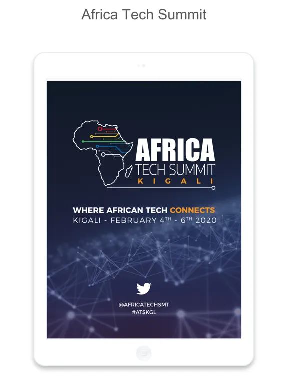 Screenshot di Africa Tech Summit iPad 