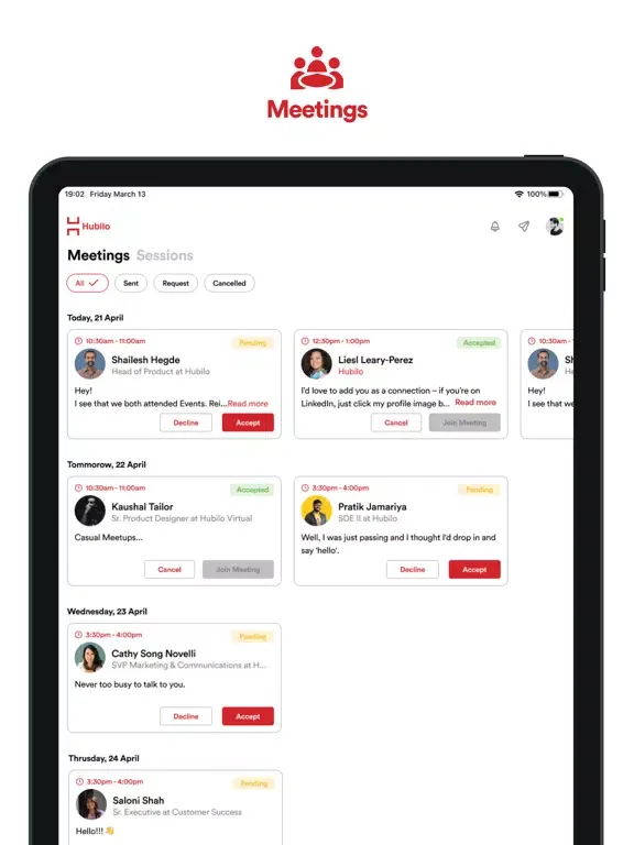 Tangkapan layar Auto Finance Summit 2021 iPad 