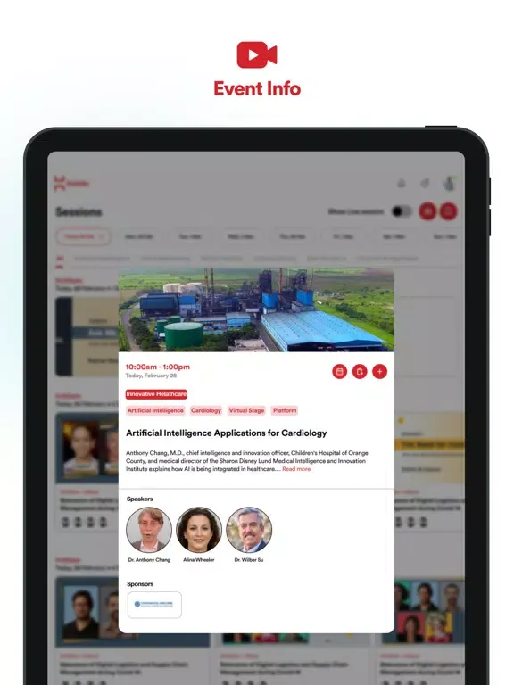 Tangkapan layar Auto Finance Summit 2021 iPad 