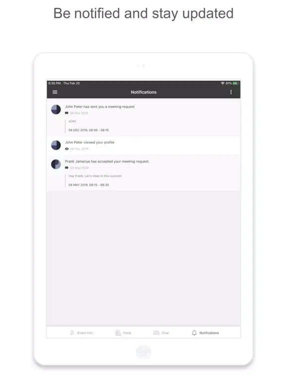 DPW 2020 iPad 应用截图