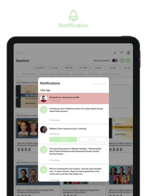 Freeman Leadership Conference iPad  스크린샷