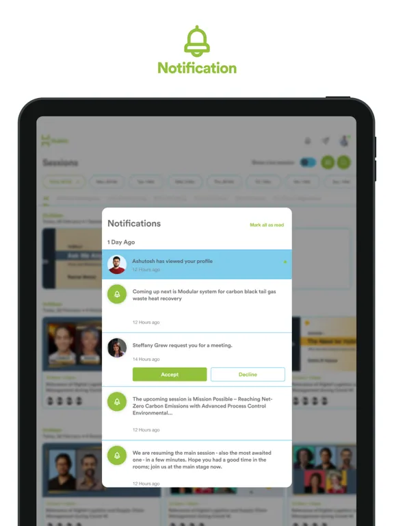 Скриншоты Events at CMG iPad 