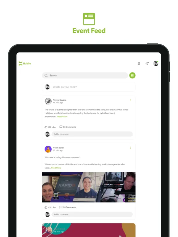 Скриншоты Events at CMG iPad 