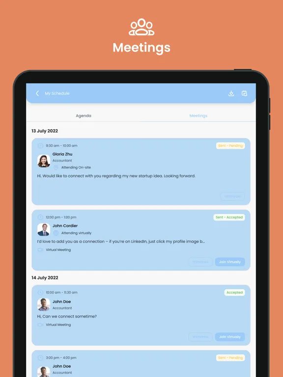 Connect Spring Marketplace '23 iPad 應用截圖