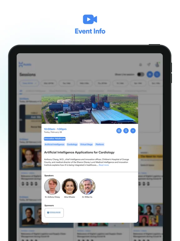 Tangkapan skrin Connect Spring Marketplace iPad 