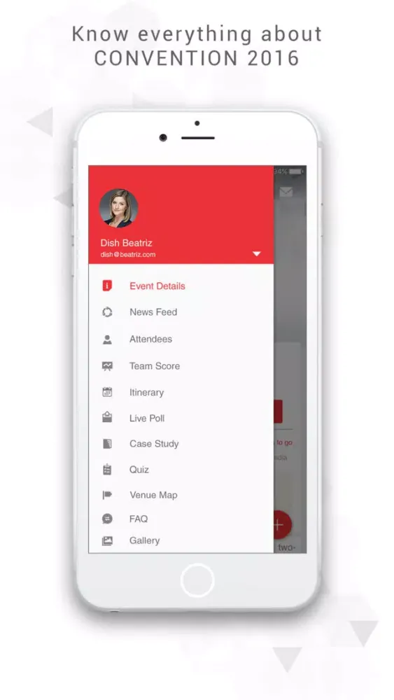 Convention 2016 سکرین شاٹس