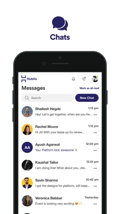 CRB’s ISS2022 Event App Screenshots