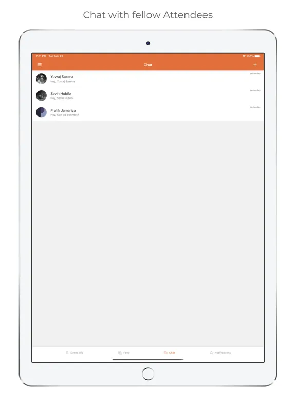 Ảnh chụp màn hình của DCG Career Fair Event App iPad 