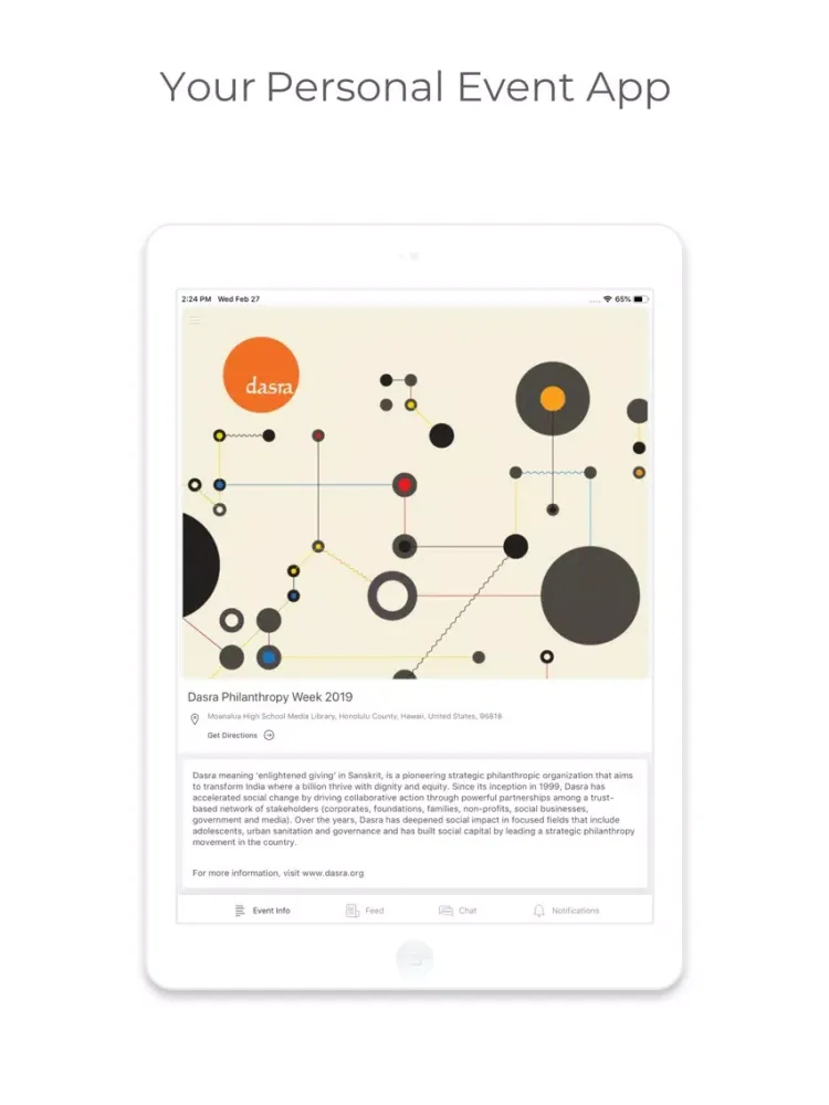 Tangkapan layar DPW 2019 iPad 