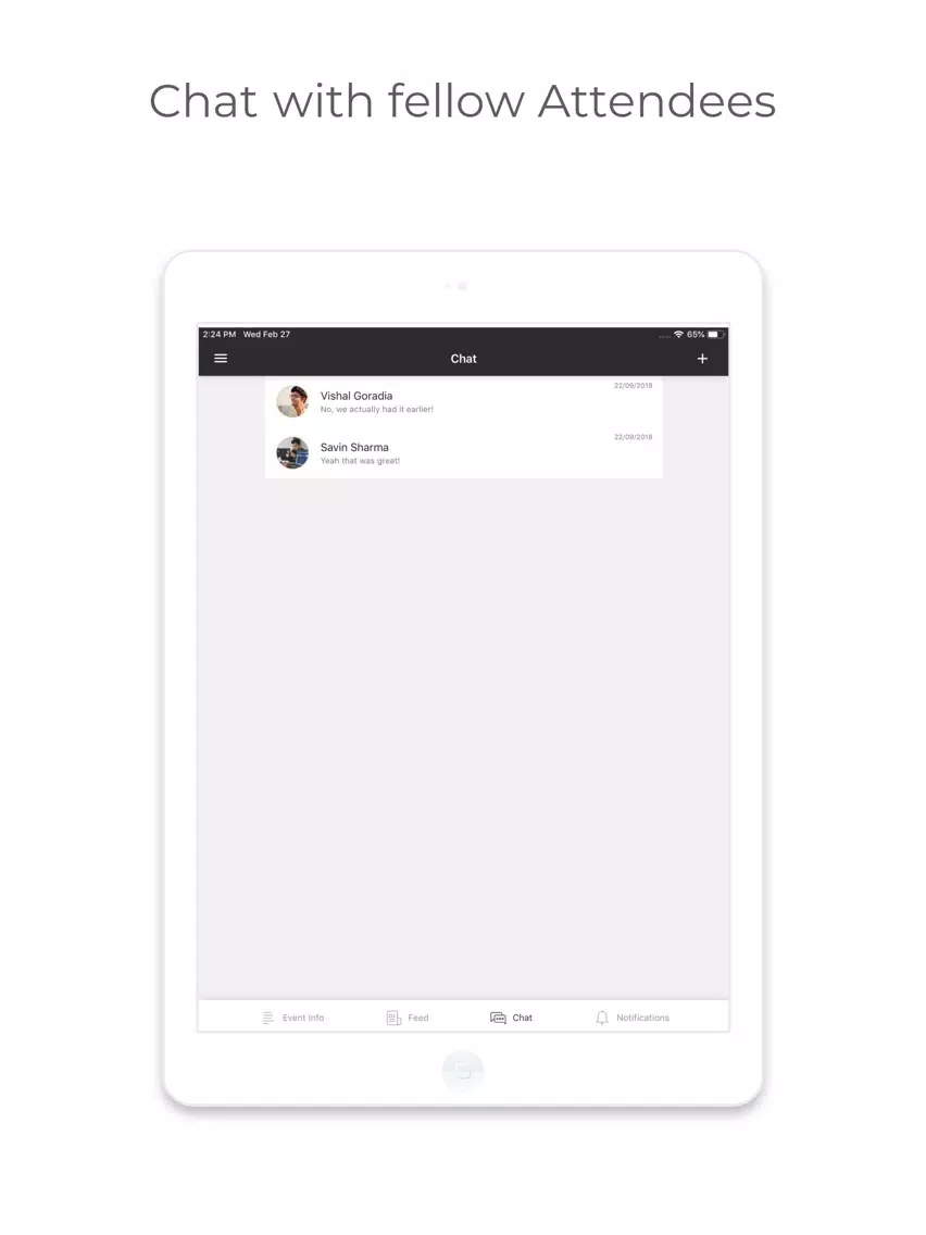 DPW 2019 iPad  스크린샷