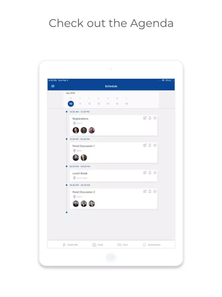 Скриншоты EMET 2019 iPad 