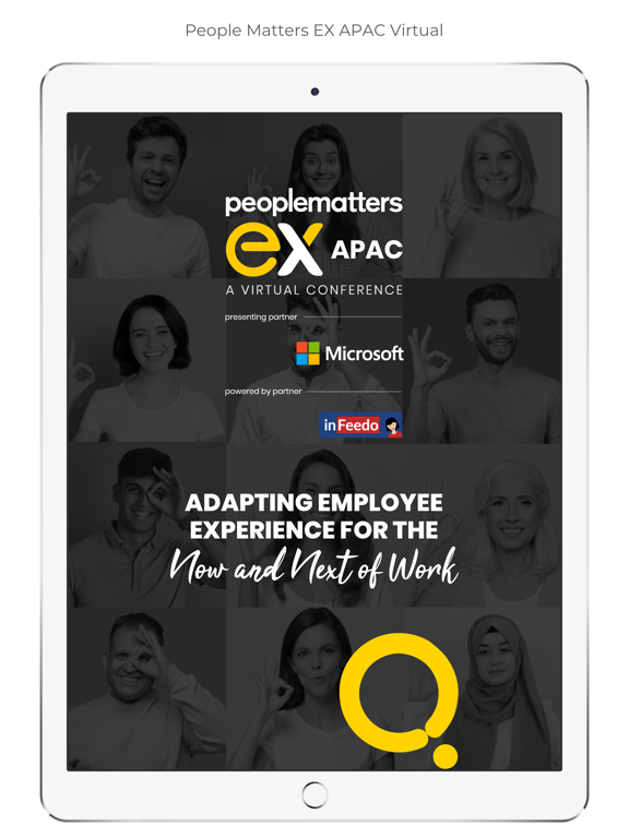 Capturas de pantalla de People Matters EX APAC Virtual iPad 