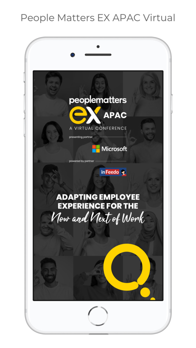 Capturas de pantalla de People Matters EX APAC Virtual
