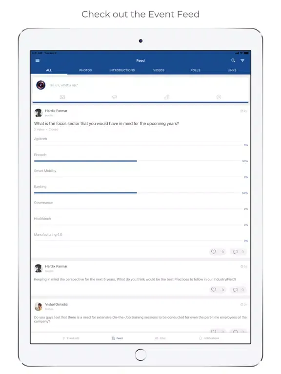 PM EX India Conference 2021 iPad  스크린샷