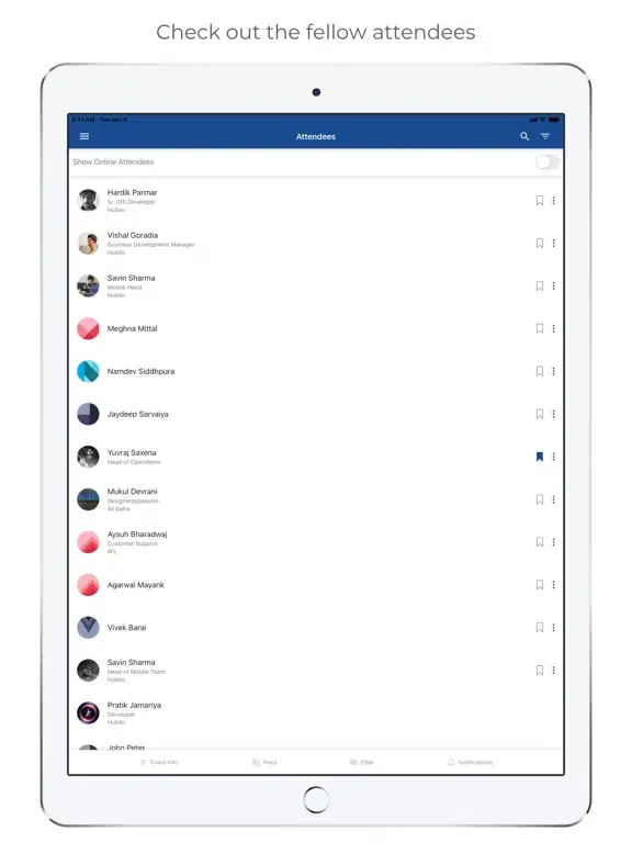 PM EX India Conference 2021 iPad  스크린샷