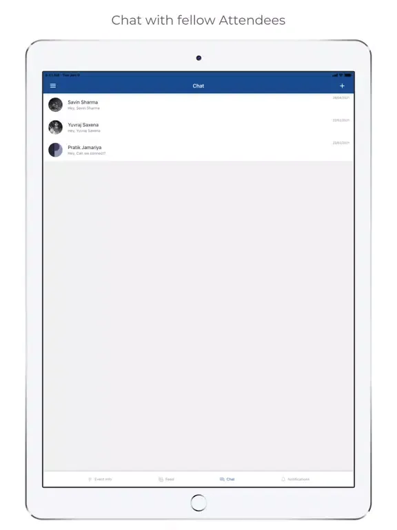 PM EX India Conference 2021 iPad  스크린샷