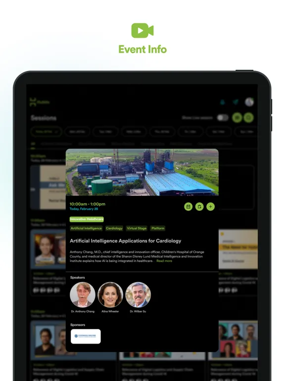 Ảnh chụp màn hình của Finnovex Saudi Arabia 2022 iPad 