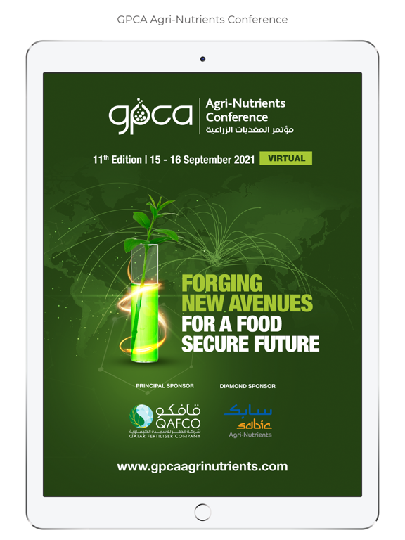 GPCA Agri-Nutrients Conference iPad  Screenshots