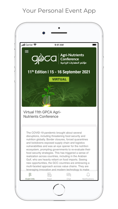 GPCA Agri-Nutrients Conference Screenshots