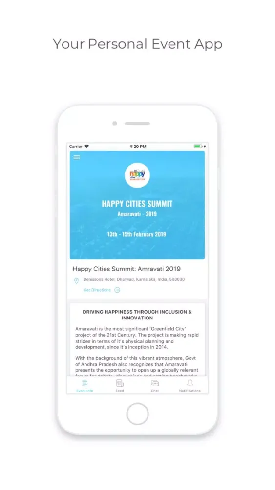 Screenshot di Happy Cities Summit