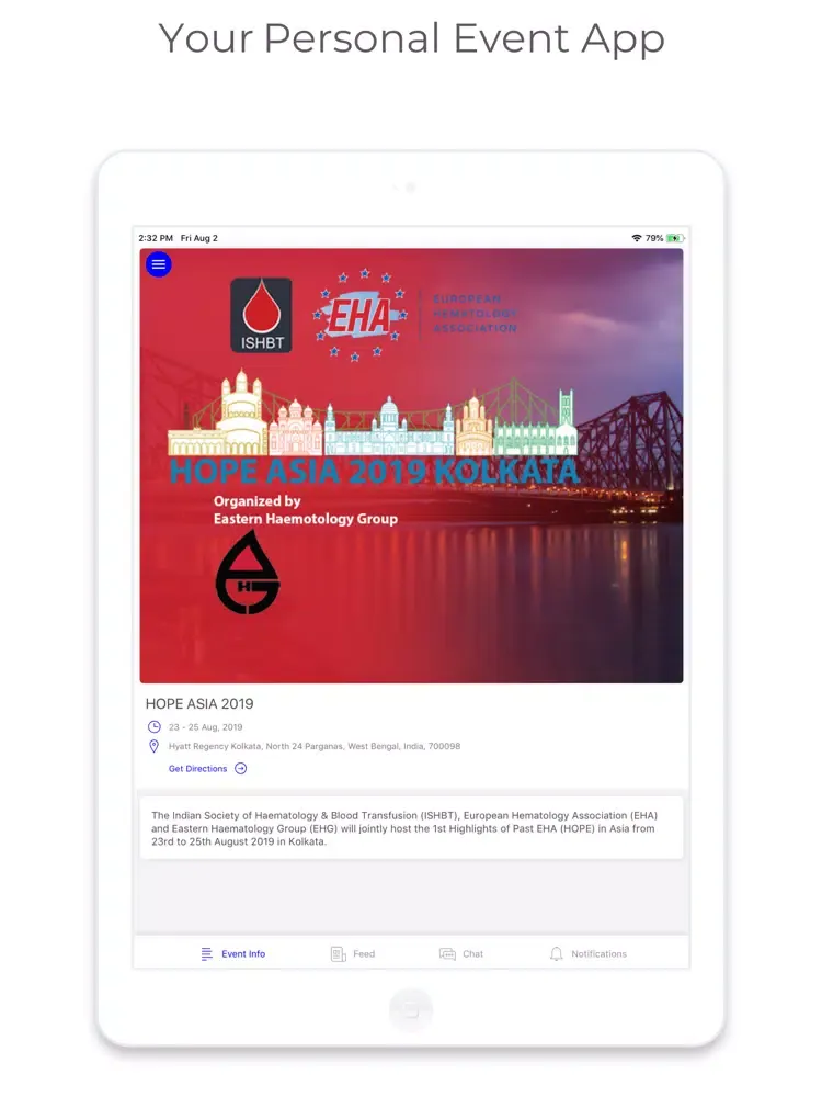 EHG HOPE Kolkata iPad  Screenshots