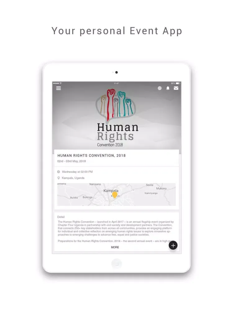 Tangkapan skrin HRC 2018 iPad 