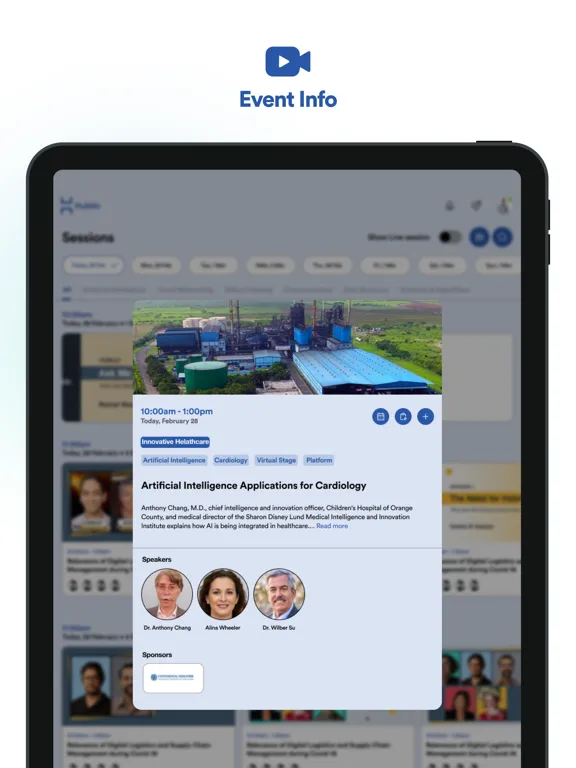Talent Innovation Conference iPad  스크린샷