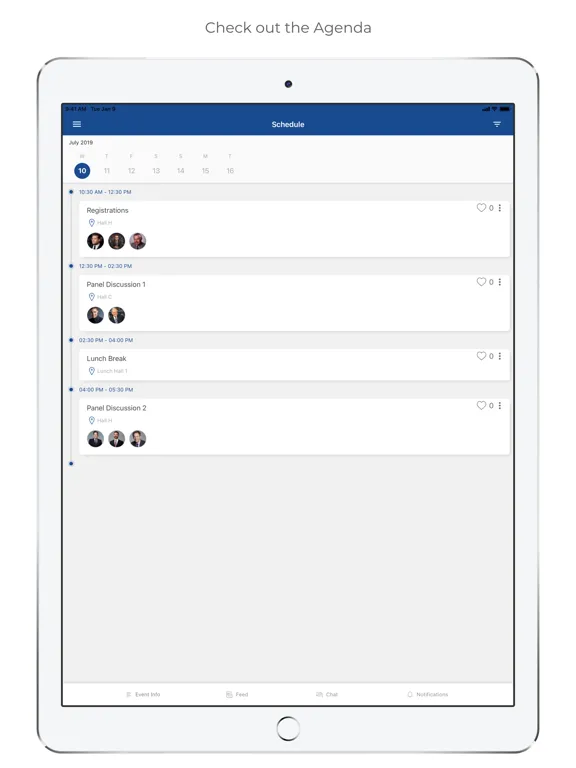 تصاویر Infosys Connect 2021 iPad 