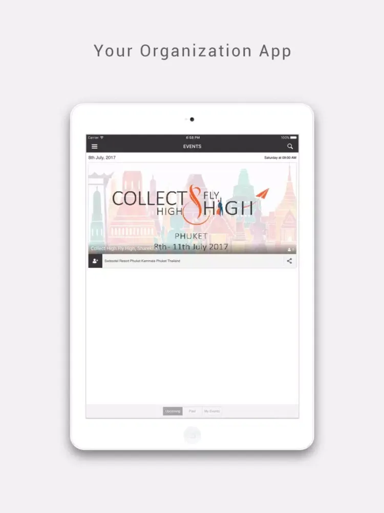 Tangkapan skrin Leisure Corp iPad 