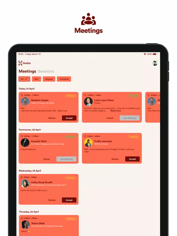 Screenshot di Lead Today. Shape Tomorrow. iPad 