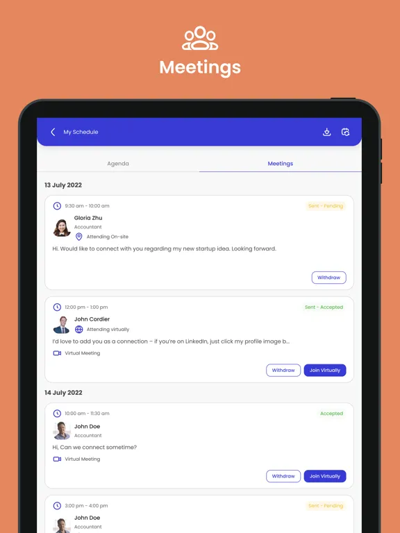 Tangkapan layar MIA Conference 2023 iPad 