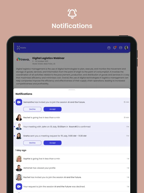 Tangkapan layar MIA Conference 2023 iPad 