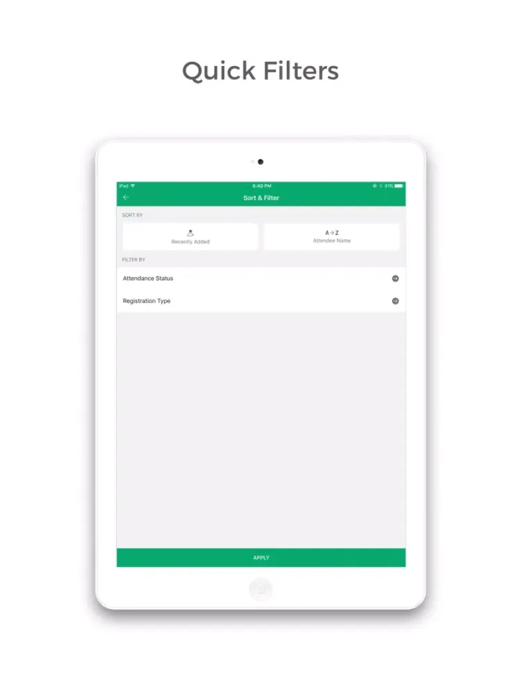 Organizer App 2.0 iPad  Screenshots