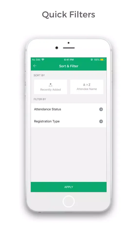 Organizer App 2.0 Screenshots