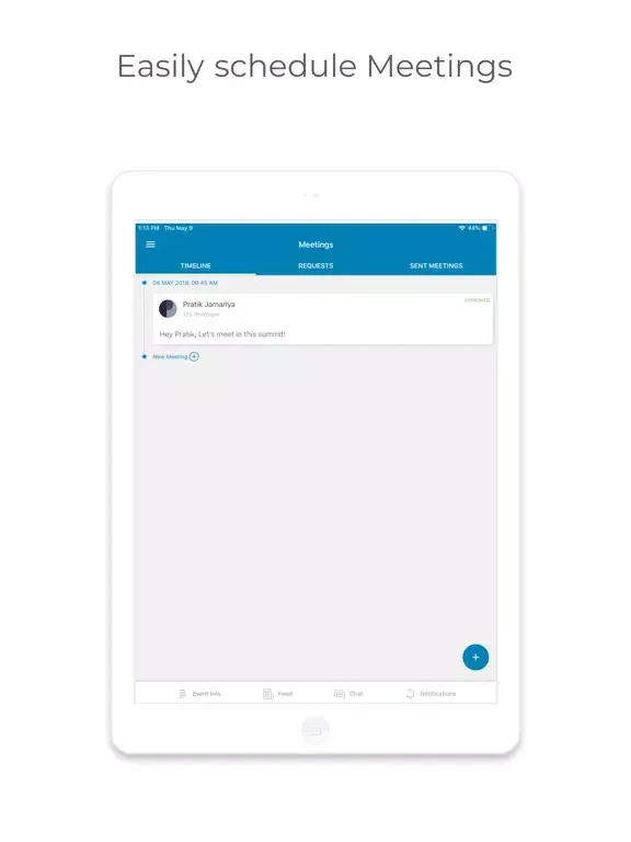 Roche Meetings iPad  स्क्रीनशॉट