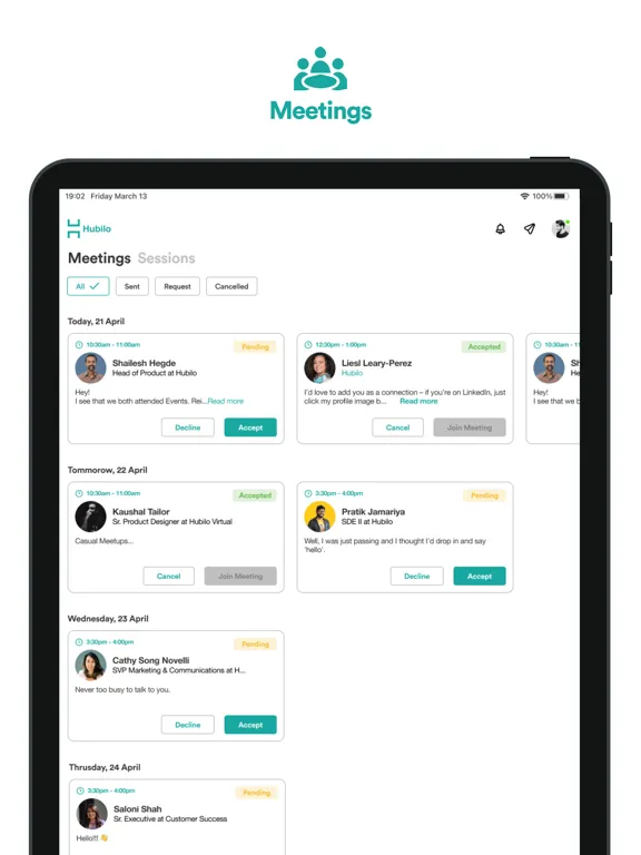 Tangkapan skrin SustPack Europe 2022 iPad 