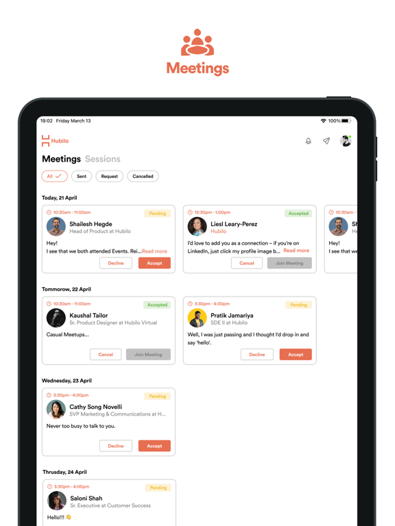 Ảnh chụp màn hình của The Coaching Conclave (TCC) iPad 