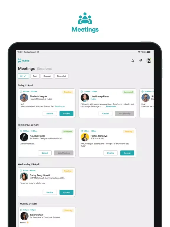 Zrzuty ekranu Transform Finance APAC – KL iPad 