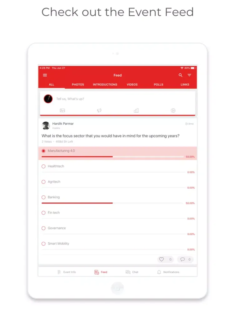 TiE CM Retreat iPad  Screenshots