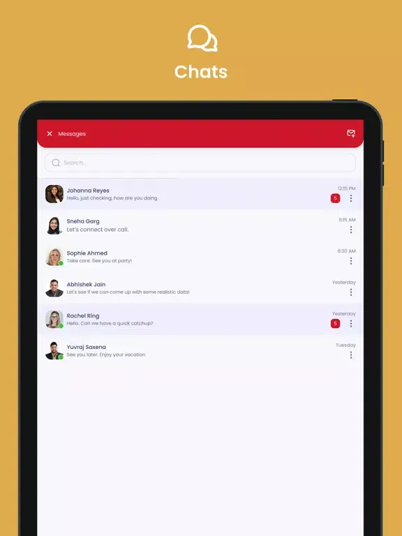 Zrzuty ekranu TiEcon Mumbai 2023 iPad 